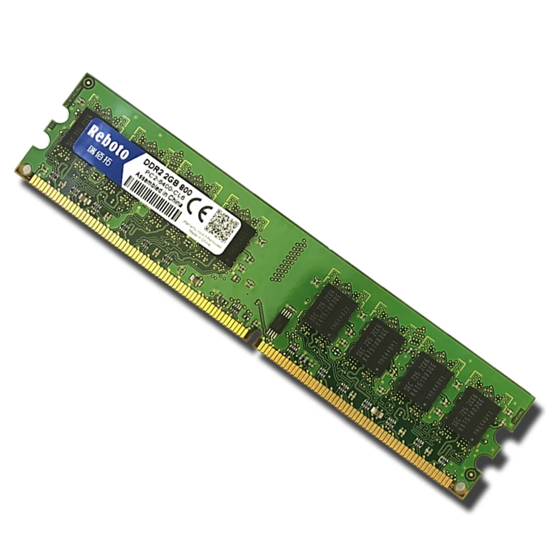 Reboto DDR2 2 Гб Оперативная память 800 МГц pc2 6400u для памяти 5300u рабочего стола