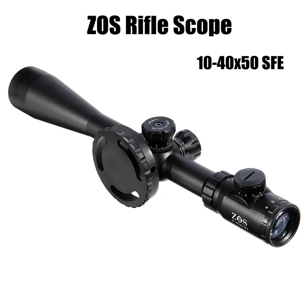 Топ ZOS 10 40x50ESF ИК SWAT Экстрим Тактический прицел для Открытый военный