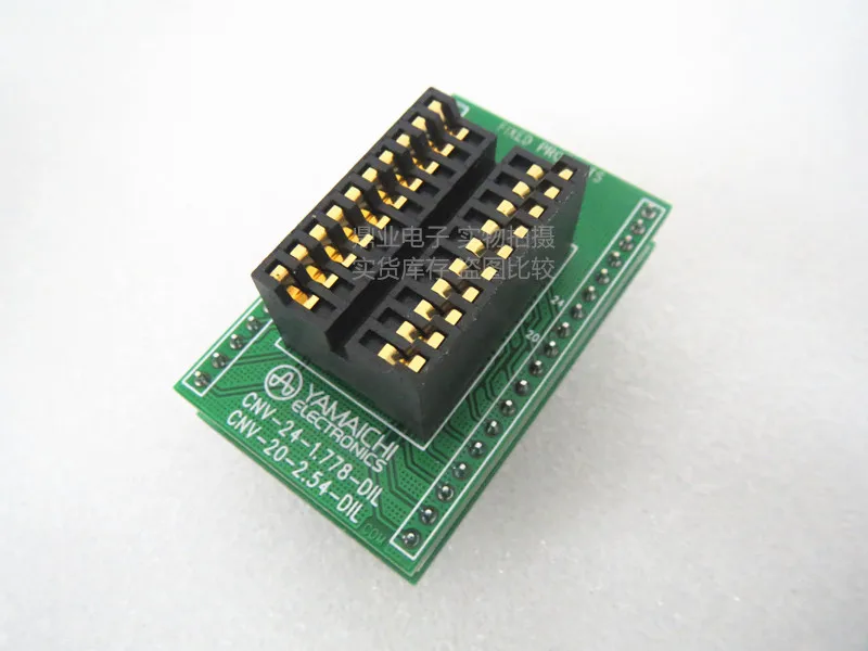 Оригинальный YAMAICHI 2 54 мм 20 pin двухрядный IC тестовое сиденье старение сжигание