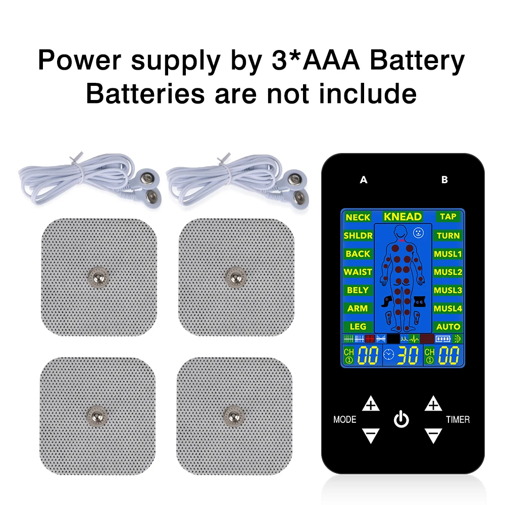 EMS десятки блок машины электрический массажер пульс мышца стимулятор