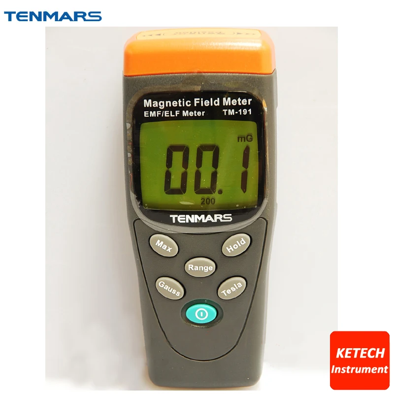 TENMARS TM191 ЭМП электромагнитное магнитное поле тестер Гаусс|gauss|gauss tester |