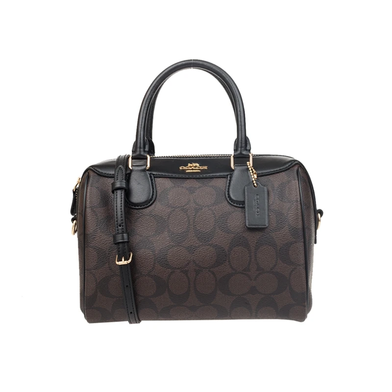 COACH MINI BENNETT ранец из фирменного холста F32203/F39962/F38133/F66930 - Цвет: DarkbrownF32203IMAA8