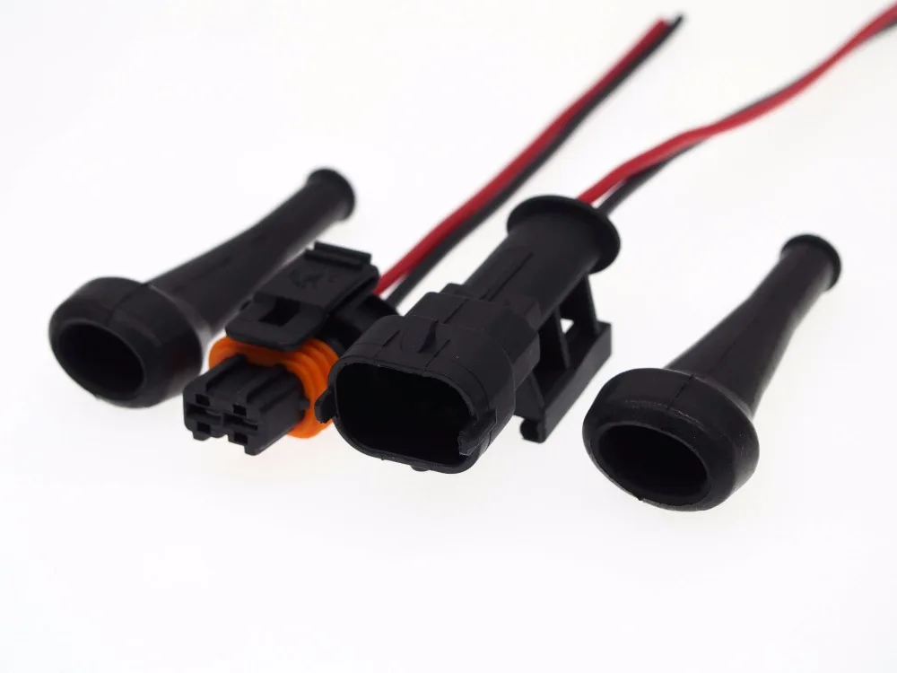 Образец 2 комплекта 2-контактный разъем для масла/топливного спрея с