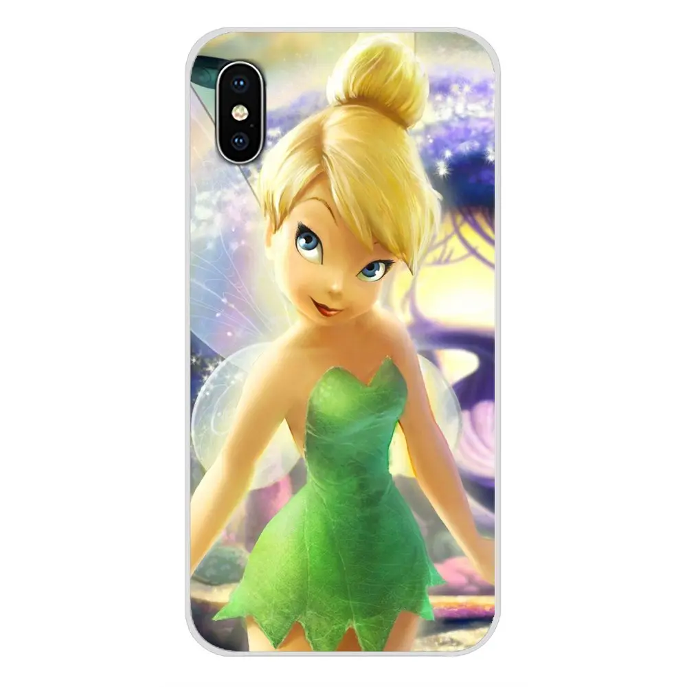 Tinkerbell в ТПУ с принтом &quotТардис (мягкий прозрачный просвечивающийся чехол Чехлы