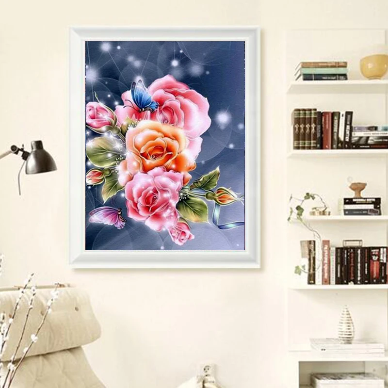 5D DIY алмазная живопись специальные аксессуары Daimond вышивка цветок полный горный
