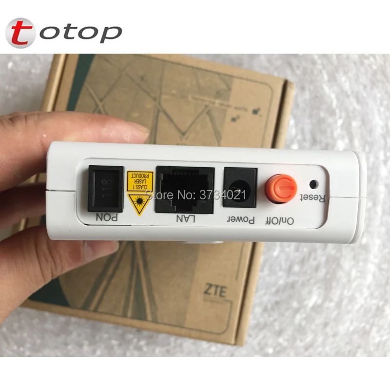 Бесплатная доставка ZTE F643 GPON ONU ONT 1GE порт Оригинальный оптоволоконный режим