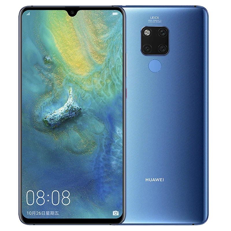 HUAWEI Mate 20 X 20X 5G/4G смартфон 7 2 полноразмерный экран 2244x1080 Kirin 980 Восьмиядерный EMUI 9 0 4200