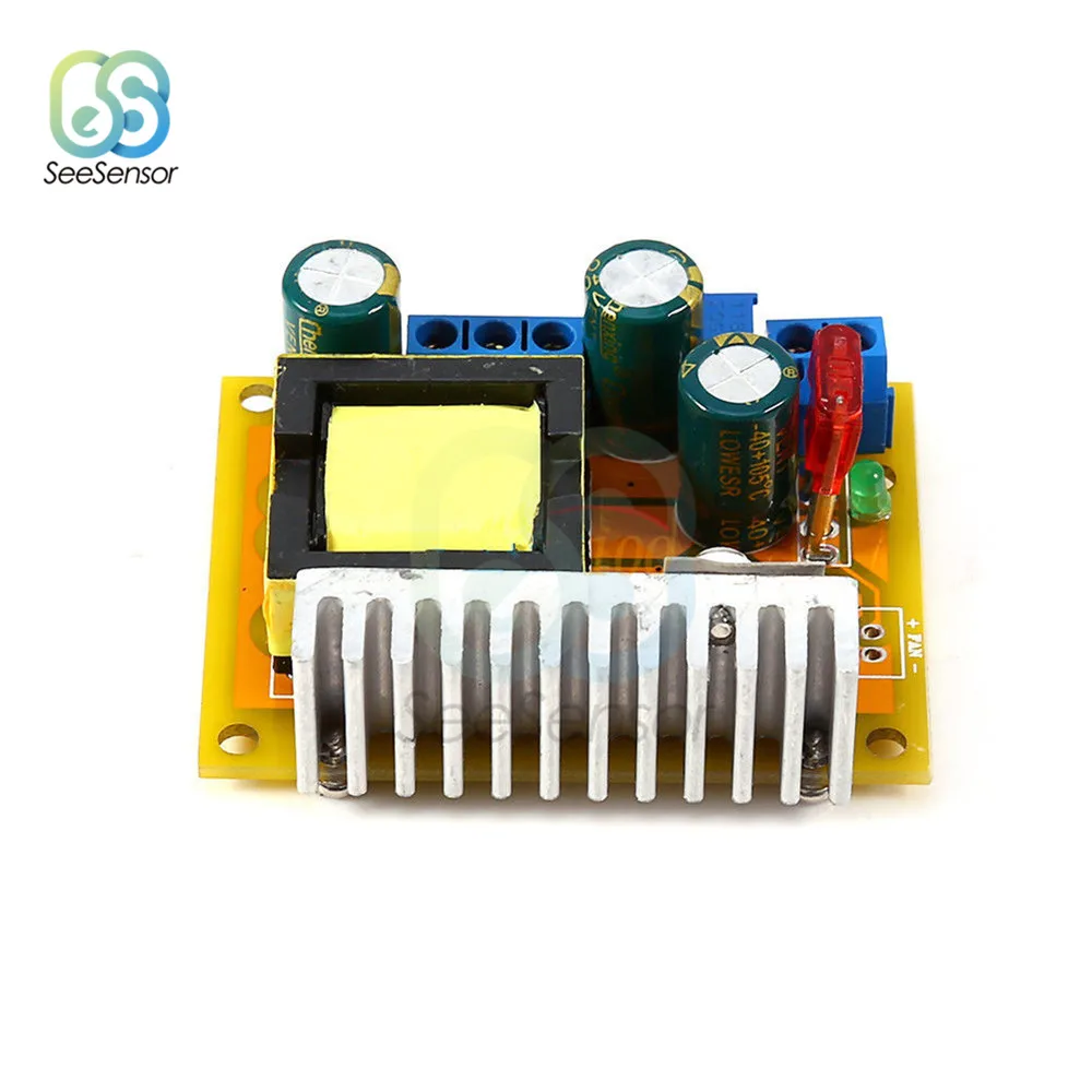 DC-DC 8 V-32 V постоянного тока до 45 V-390 V звс высокого Напряжение Boost модуль конденсатор с алюминиевой крышкой, зарядка плата преобразователя повышающий неизолированный модуль