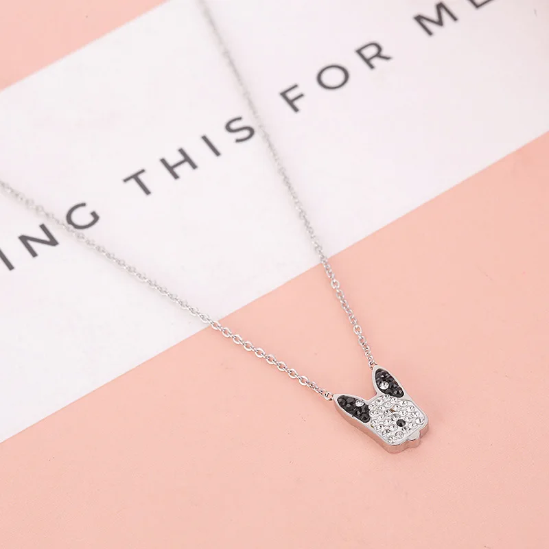 

Fashion Jewelry ,titanium Jewelry,Fully fitted with titanium steel dog pendant