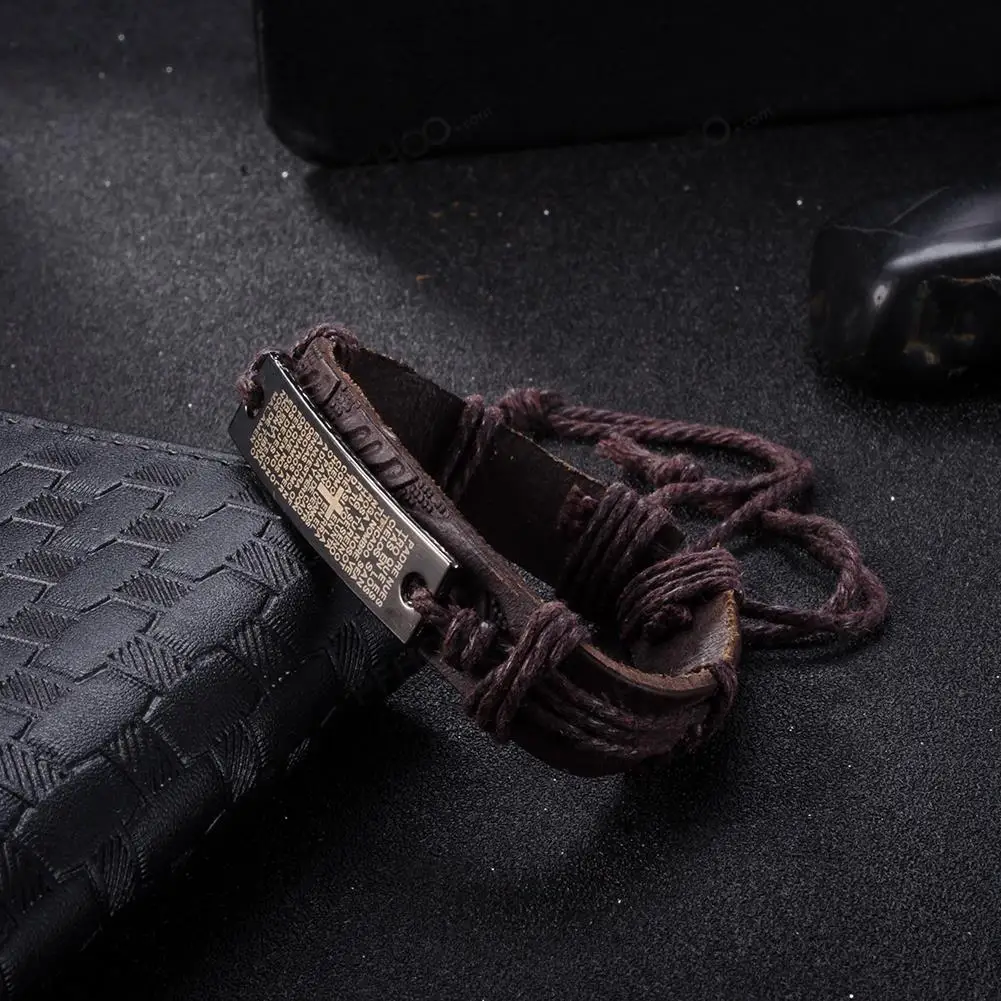 Браслеты из искусственной кожи pulceras braclet cuero deri черные амулеты dijes браслеты regalos