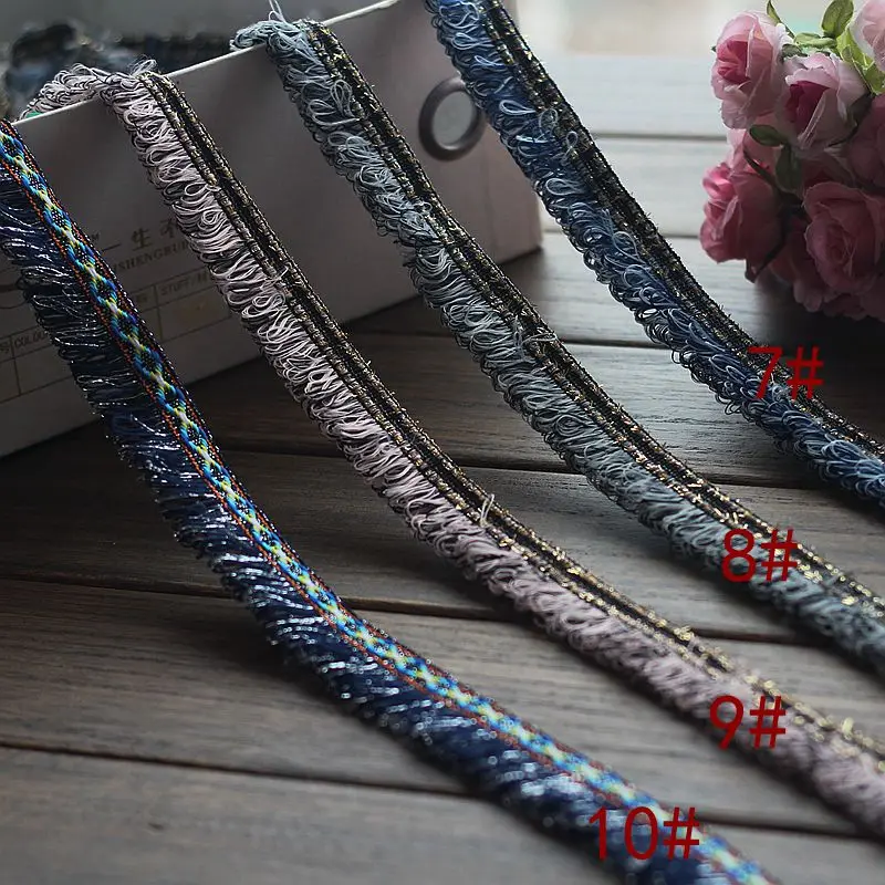 5 Ярд/партия хлопковая кружевная лента для шитья латинское платье сценическая