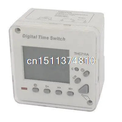 Цифровой программируемый таймер THC711A на DIN рейку 250 В переменного тока|relay module|switch