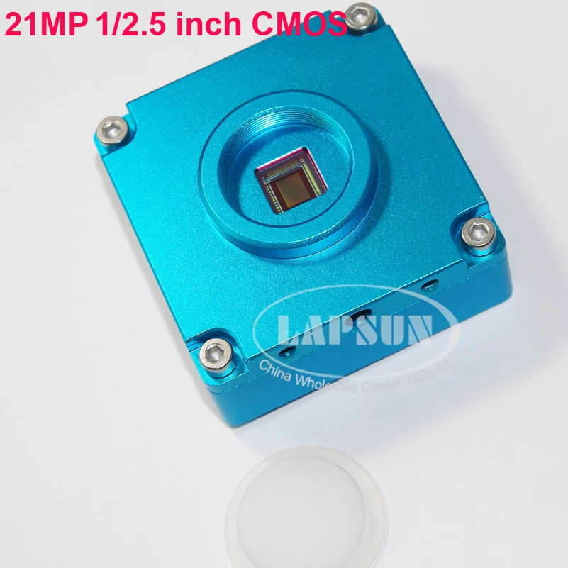 20X - 180X 21MP Full HD 1080P 60FPS HDMI USB Output Industry C-Mount Microscope Video Camera + Remote Control 4GB TF Card | Инструменты