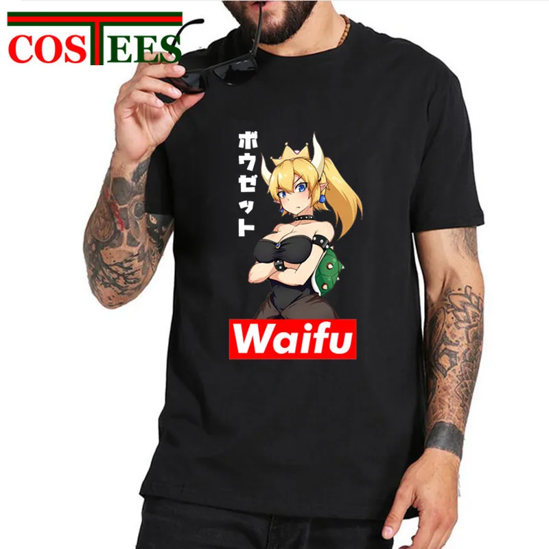 Популярный арт Waifu рубашка homme Сексуальная аниме Ahegao Футболка мужская camiseta