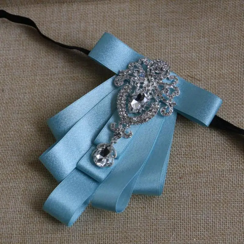 Мужской галстук для свадьбы 2018 бабочка Pajaritas Британский мужской с бриллиантами