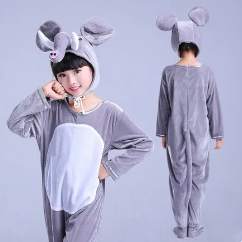 Детские костюмы животных для детей танцевальные смешная одежда косплея на