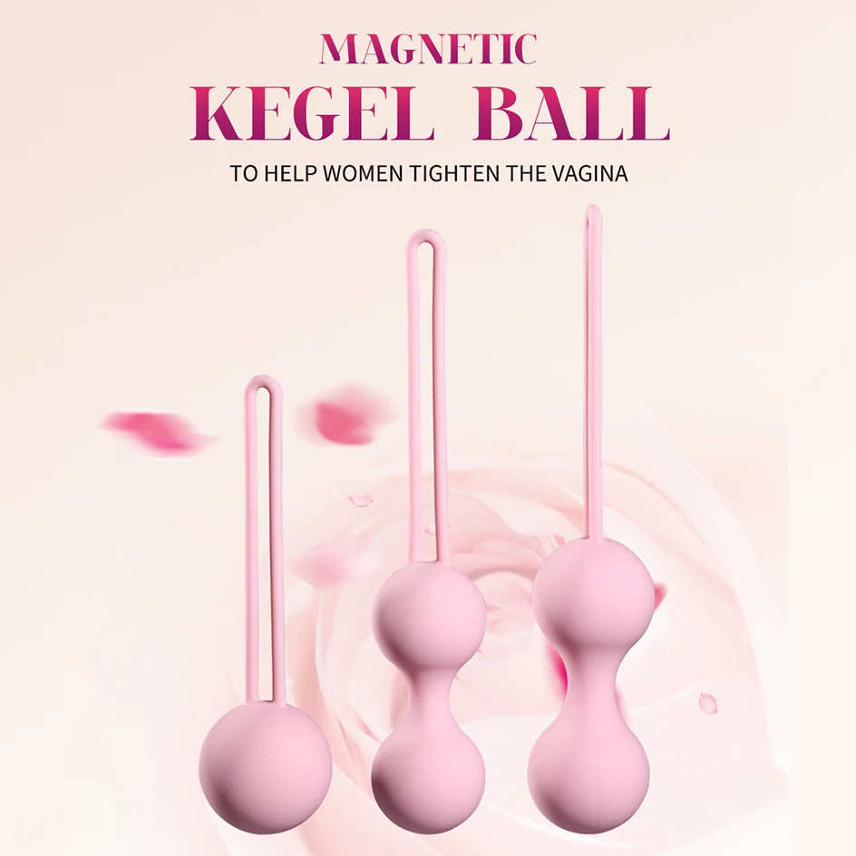 Силиконовые Умные стальные шариковые шарики Kegel Ben Wa kegel тренажер для мышц