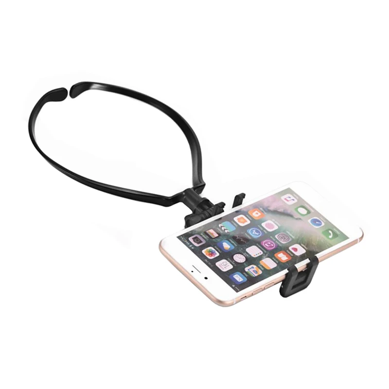 Держатель для телефона без рук Lazy Neck переносной кронштейн смартфона Xiaomi Samsung Sony