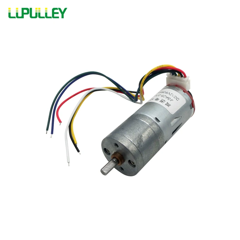 LUPULLEY 25GA370 кодировщик с двигателем переменного тока тест код лоток 6 В/12 В/24 В