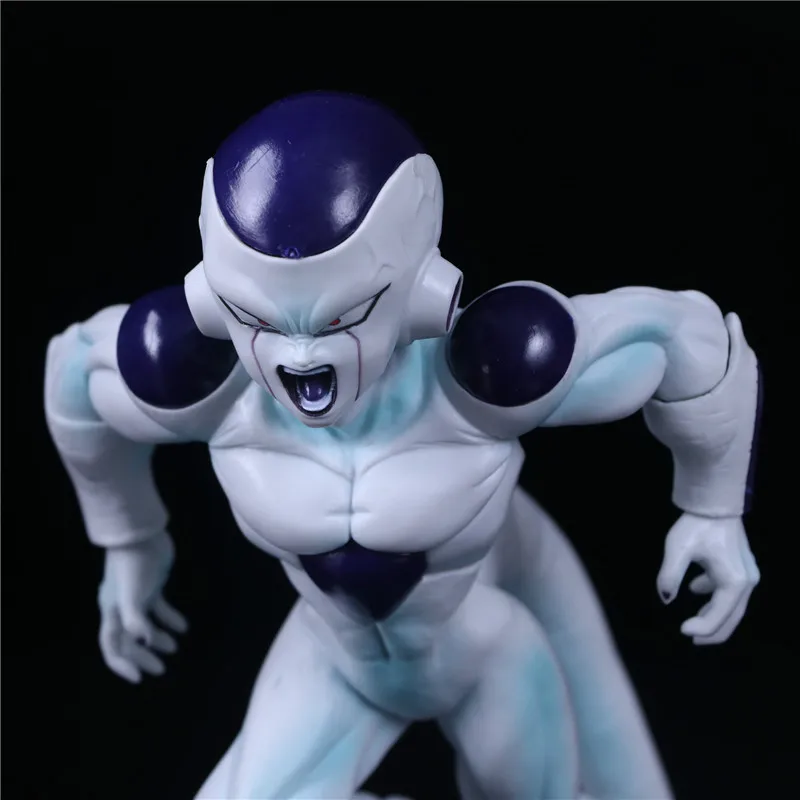 Аниме Dragon Ball Z белый Frieza конечное тело ПВХ фигурка DBZ Супер Saiyan Goku Frieza конфронтация модель игрушки 15 см