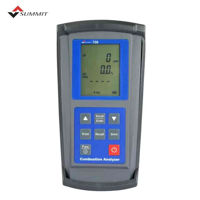 SUMMIT-708 O2 CO CO2 Автомобильный анализатор выхлопных газов | Инструменты