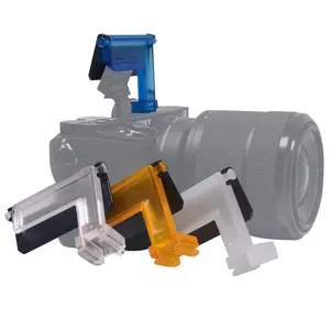 Рассеиватель света Mcoplus, 4 цвета, рассеиватель для вспышки, рассеиватель для камеры Sony A6500 A6300 A6000 NEX6