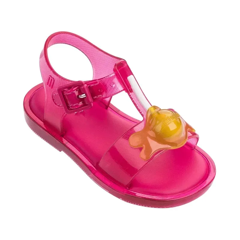 Новинка 2021 Дизайнерские летние сандалии Mini melissa для девочек дышащие детские