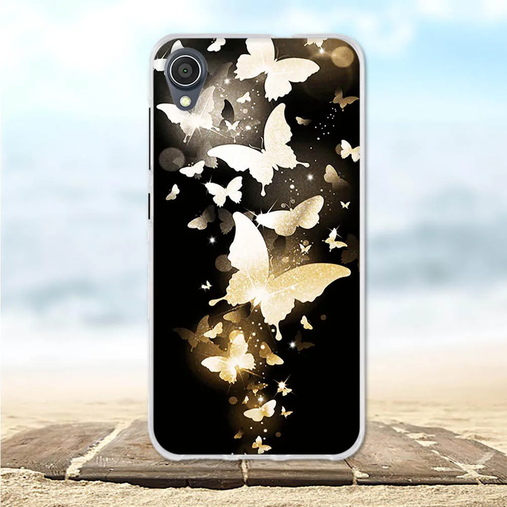 Чехол для Asus ZenFone Live L1 ZA550KL тонкий мягкий силиконовый чехол из ТПУ с милым животным