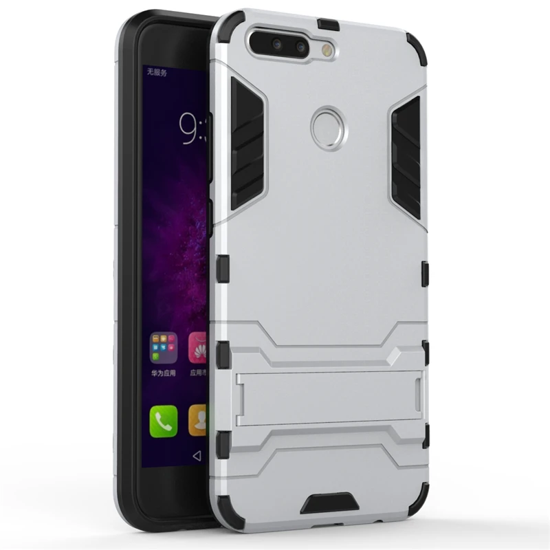 2 в 1 Жесткий ПК + Мягкий Силиконовый ТПУ прочный резиновый чехол с подставкой для