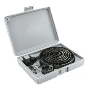 Набор насадок для дрели, твердосплавная пила 16 шт.компл., для работ по дереву с шестигранным ключом