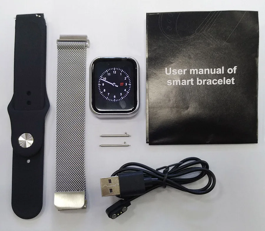 T80 Smart Watch Fitness Bracelet Blood Pressure Monitor Smart Band Incoming Call Sleep Tracker Magnetic Strap Health Wristband