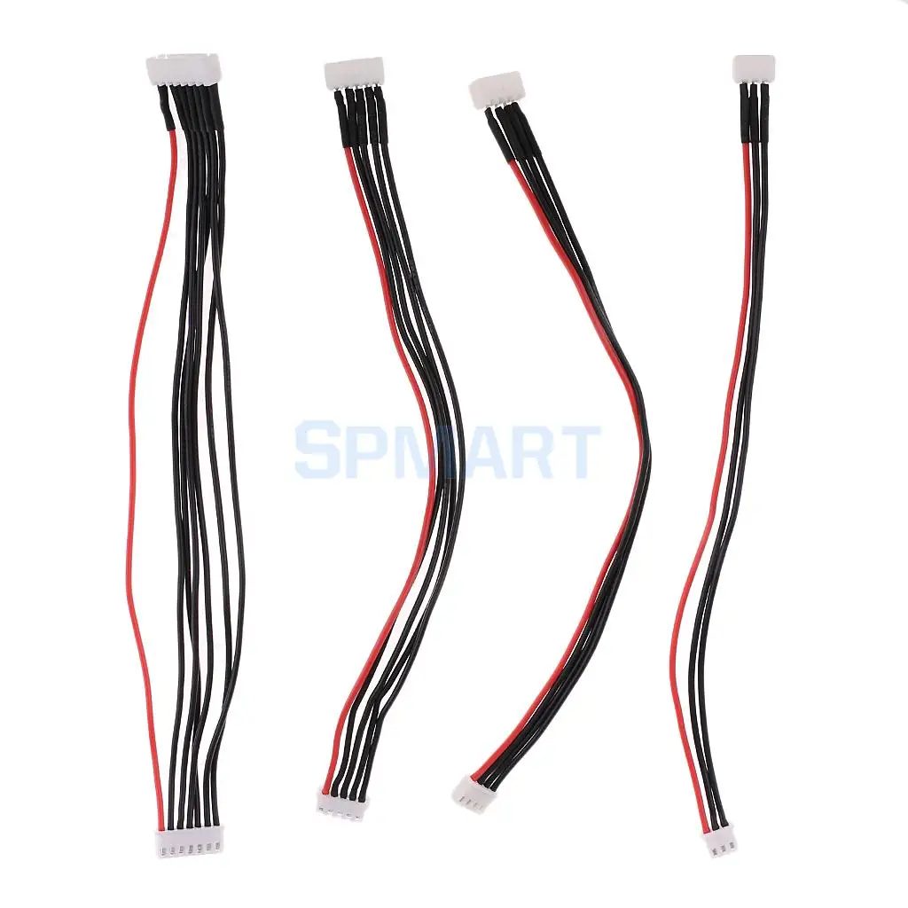 4 шт. JST XH 2S 3S 4S 6S 20 см Lipo Баланс провода расширение зарядное устройство адаптер