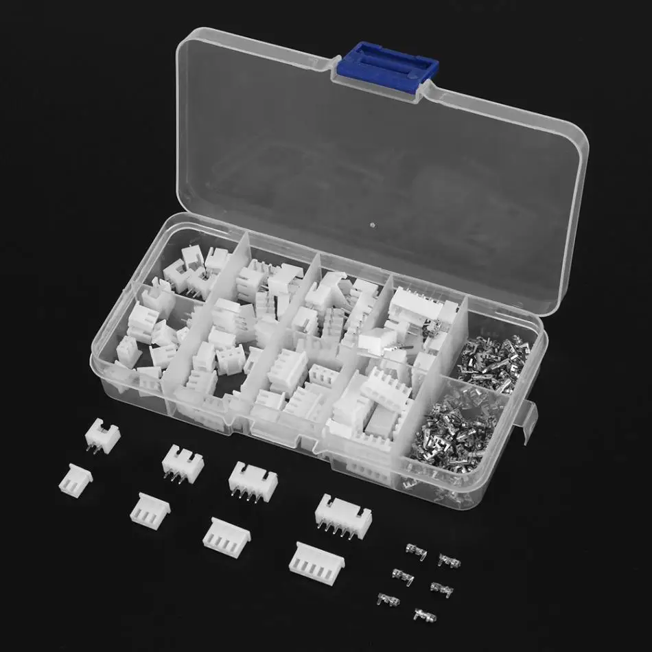 Белый 40 комплектов 2p 3p 4p 5 pin Шаг Терминал корпус контактный