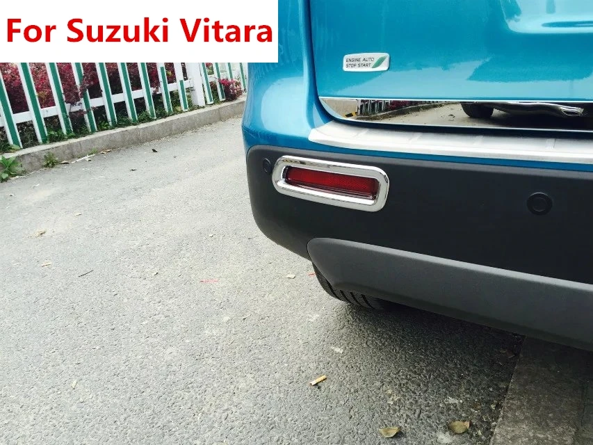 Высокое качество для Suzuki Vitara 2016 2017 детектор кузова автомобиля ABS Хромированная
