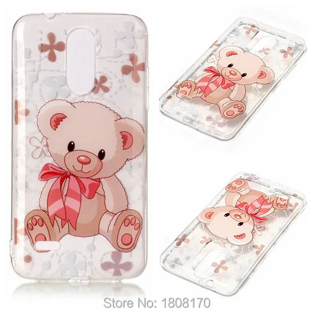Мягкий чехол из ТПУ с цветочным рисунком для LG K4 K8 K10 2017 G6 Huawei 6S P10 PLUS Y5 ZTE Z981 гелевый