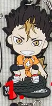 1 шт. аниме брелок Haikyuu! Nekoma Karasuno старшеклассница с подвеской в виде волейбола, брелок kulcstarto Llaveros - Цвет: 11