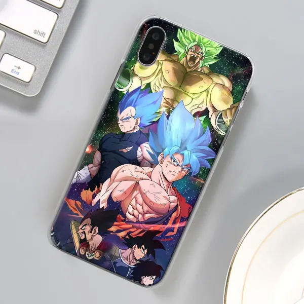 11 Dragon Ball Saiyan Goku Vegetto Broly чехол для телефона для Apple iPhone X XR 7 8 Plus 6 6s Plus XS MAX 11 Pro Max SE чехол для телефона Coque - Цвет: 11