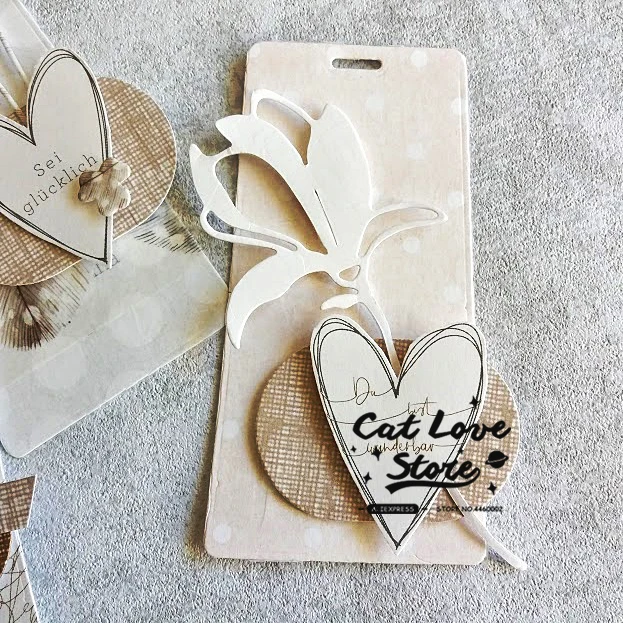 Цветочный ЗАВОД трафареты для резки металла бумажные карточки скрапбукинга