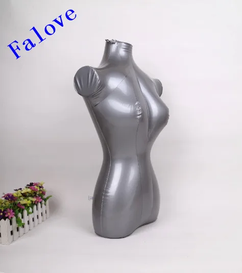 Бесплатная Доставка! Высококачественный надувной манекен на половину тела