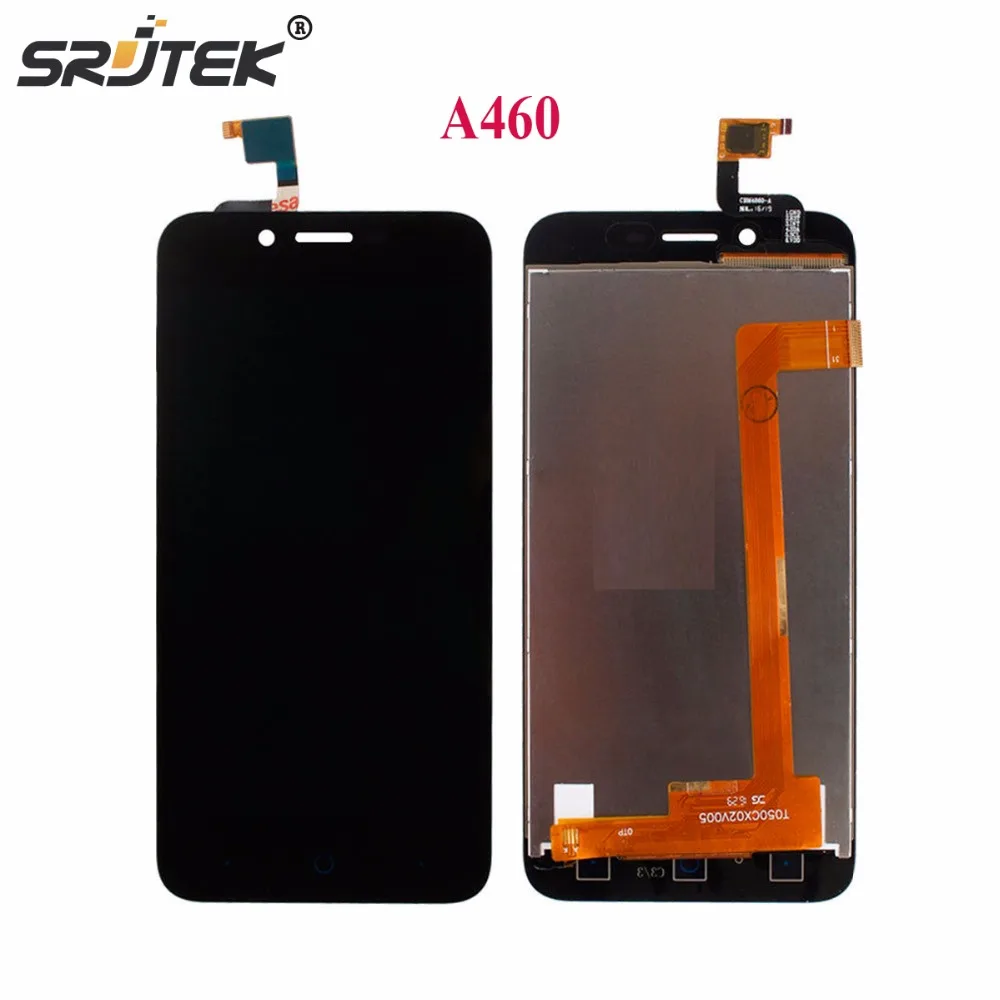 Srjtek For ZTE A460 LCD Display Touch Screen Digitizer Sensor Glass Assembly for Blade L4 Replacement Frame | Мобильные телефоны и