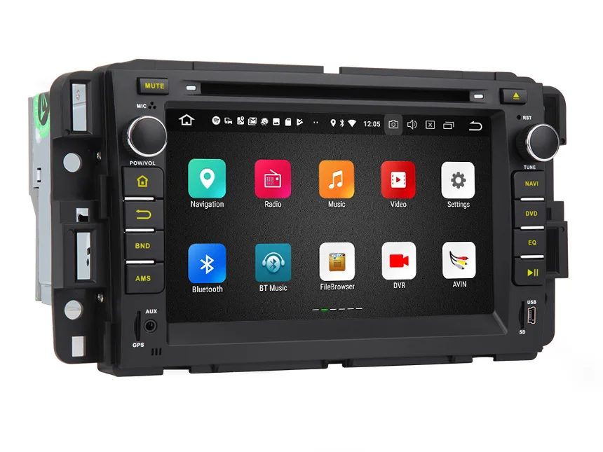 Android 8 0 Восьмиядерный 7 &quotавтомобильный DVD Мультимедийная навигация GPS радио для