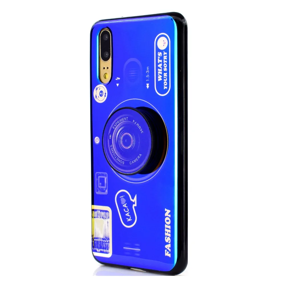 3D Camera Case for coque Xiaomi Mi 8 Mi8 A2 Lite / Redmi Note 5 Pro Etui Telefoon Hoesjes | Мобильные телефоны и