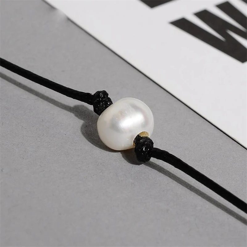 2018 Новейшее модное кожаное ожерелье из ниток для женщин Винтажная имитация