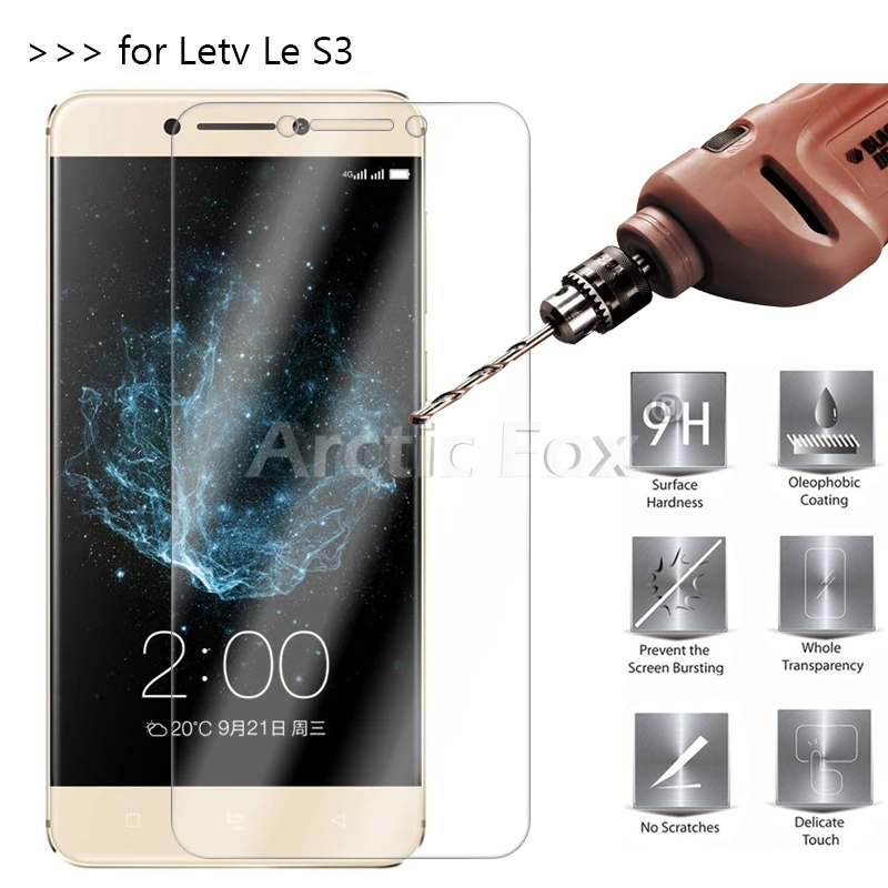 10 шт./лот Премиум закаленное Стекло для Letv LeEco Le S3 Экран протектор Закаленное