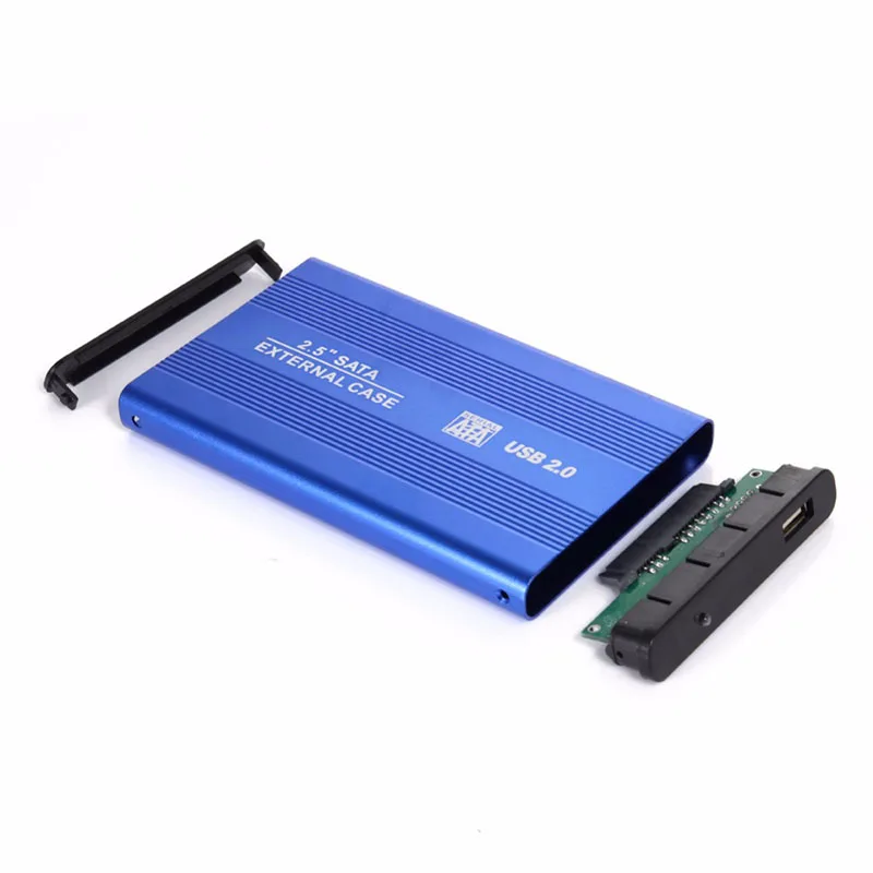 2," USB 2,0 SATA HD Box 1 ТБ HDD жесткий диск Внешний корпус чехол с поддержкой до 3 ТБ средство резервного копирования данных для ПК ноутбука