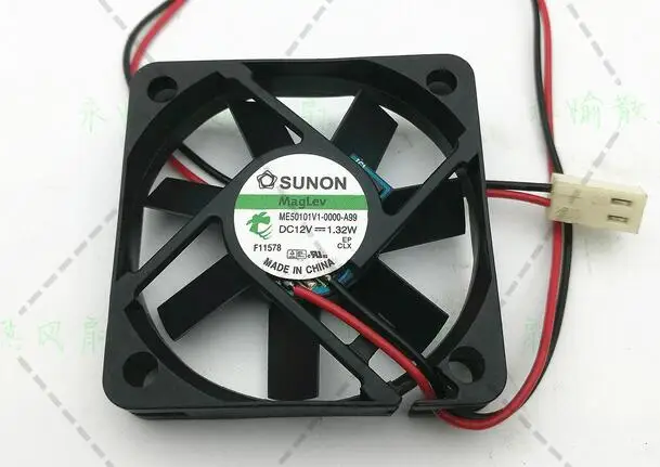 ME50101V1 0000 A99 12V 1 32 W 5010 5CM 2 wire maglevfan|maglev fan|5010 fanfan |
