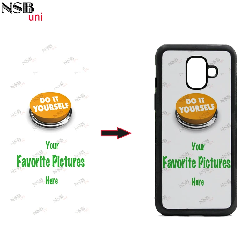 Мягкий резиновый Чехол NSB uni из ТПУ для Сэма А6 Plus индивидуальные принты мягкие
