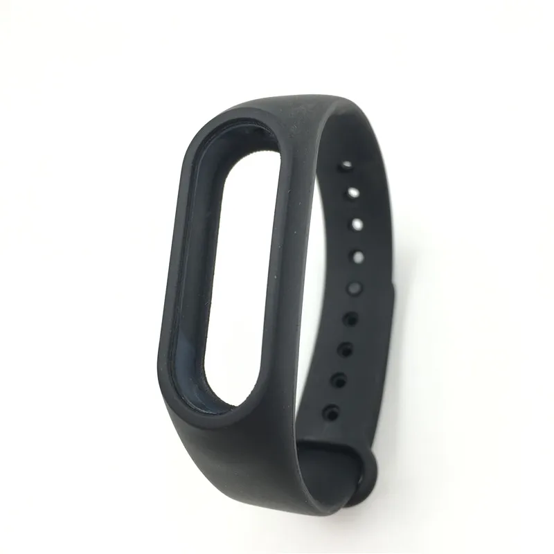 1 шт. для Xiaomi mi band 2 наручный ремень силиконовый цветной браслет для mi Band умный Браслет для Xiao mi Band 2 аксессуары