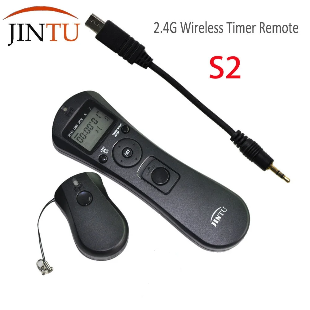 USPS JINTU таймер дистанционного спуска затвора S2 для SONY A58 NEX 3NL A7 A7II A7S A7R A3000 A6000 камера