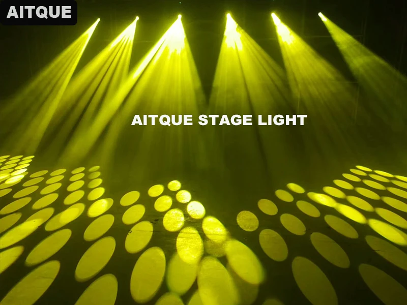 8pcs Party DJ stage light night 230w LED Lyre Moving Head Light lyre spot disco | Лампы и освещение
